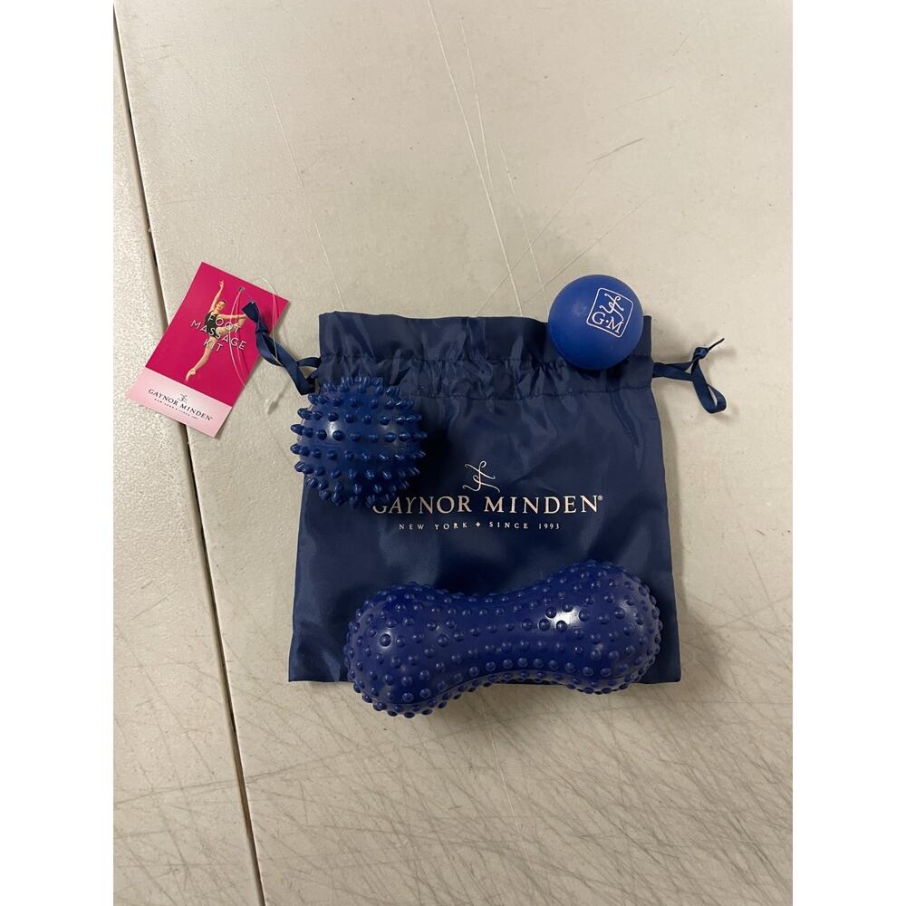 Gaynor Minden Foot Massage Kit Complete with Drawstring Bag New with Tags